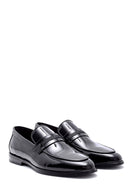 Men's Leather Patent Leather Loafer | Derimod Men's Leather Patent Leather Loafer | Derimod