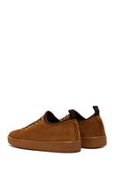 Erkek Taba Süet Deri Sneaker | Derimod Erkek Taba Süet Deri Sneaker | Derimod