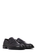 Men's Black Leather Casual Loafer | Derimod Men's Black Leather Casual Loafer | Derimod