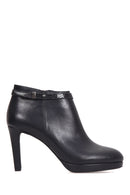 Women's Vidala Leather Bootie | Derimod Women's Vidala Leather Bootie | Derimod