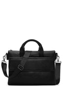 Men's Black Leather Briefcase | Derimod Men's Black Leather Briefcase | Derimod