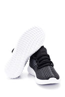 Kadın Siyah Desenli Sneaker | Derimod Kadın Siyah Desenli Sneaker | Derimod
