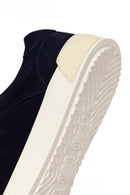 Derimod Fly Erkek Lacivert Bağcıklı Süet Deri Sneaker | Derimod Derimod Fly Erkek Lacivert Bağcıklı Süet Deri Sneaker | Derimod
