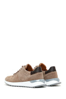 Men's Mink Suede Leather Sneaker | Derimod Men's Mink Suede Leather Sneaker | Derimod