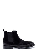 Men's Leather Suede Chelsea Boots | Derimod Men's Leather Suede Chelsea Boots | Derimod