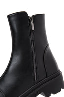Women's Black Thick Soled Boots | Derimod Women's Black Thick Soled Boots | Derimod
