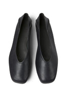 Camper Women's Black Casi Myra Leather Ballerinas | Derimod Camper Women's Black Casi Myra Leather Ballerinas | Derimod