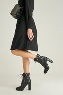 Women's Stretch Leather Boots | Derimod Women's Stretch Leather Boots | Derimod