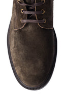 Men's Green Leather Boots | Derimod Men's Green Leather Boots | Derimod