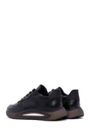 Erkek Siyah Deri Sneaker | Derimod Erkek Siyah Deri Sneaker | Derimod
