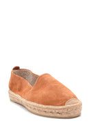 Women's Suede Wicker Detailed Espadrille | Derimod Women's Suede Wicker Detailed Espadrille | Derimod