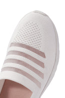 Derimod Zero Women's White Fabric Casual Sneakers | Derimod Derimod Zero Women's White Fabric Casual Sneakers | Derimod