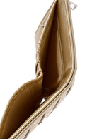 Women's Yellow Metallic Wallet | Derimod Women's Yellow Metallic Wallet | Derimod