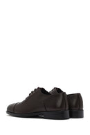 Men's Brown Laced Leather Classic Shoes | Derimod Men's Brown Laced Leather Classic Shoes | Derimod