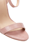 Kadın Pembe Topuklu Sandalet | Derimod Kadın Pembe Topuklu Sandalet | Derimod