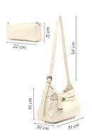 Women's Cream Shoulder Bag | Derimod Women's Cream Shoulder Bag | Derimod