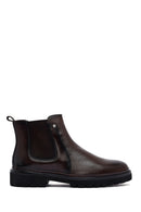 Male Brown Leather Chelsea Boots | Derimod Male Brown Leather Chelsea Boots | Derimod