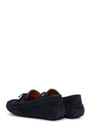 Erkek Lacivert Süet Deri Casual Loafer | Derimod Erkek Lacivert Süet Deri Casual Loafer | Derimod