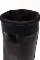Women's Black Thick Heel Leather Boots | Derimod Women's Black Thick Heel Leather Boots | Derimod