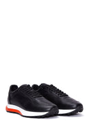 Erkek Siyah Deri Sneaker | Derimod Erkek Siyah Deri Sneaker | Derimod