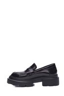 Women's Leather Casual Thick Sole Loafer | Derimod Women's Leather Casual Thick Sole Loafer | Derimod