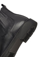 Men's Black Leather Chelsea Boot | Derimod Men's Black Leather Chelsea Boot | Derimod