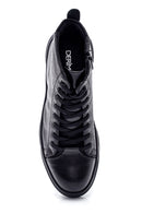 Men's Leather Zippered Boots | Derimod Men's Leather Zippered Boots | Derimod