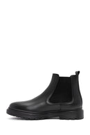 Men's Black Leather Chelsea Boots | Derimod Men's Black Leather Chelsea Boots | Derimod
