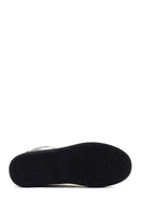 Erkek Siyah Deri Bilekli Sneaker | Derimod Erkek Siyah Deri Bilekli Sneaker | Derimod