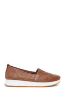 Kadın Taba Deri Comfort Loafer | Derimod Kadın Taba Deri Comfort Loafer | Derimod