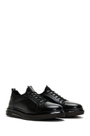 Erkek Siyah Deri Sneaker | Derimod Erkek Siyah Deri Sneaker | Derimod