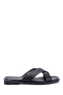 Women's Leather Slippers | Derimod Women's Leather Slippers | Derimod