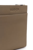 Male Mink Long-Strap Leather Messenger Bag | Derimod Male Mink Long-Strap Leather Messenger Bag | Derimod