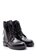 Women's Leather Zipper Detailed Boots | Derimod Women's Leather Zipper Detailed Boots | Derimod