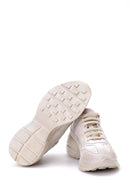 Women's High-Sole Leather Sneaker | Derimod Women's High-Sole Leather Sneaker | Derimod