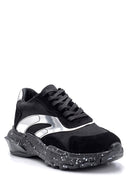 Kadın Süet Detaylı Sneaker | Derimod Kadın Süet Detaylı Sneaker | Derimod