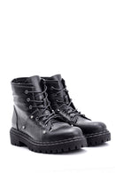 Women's Lace-up Leather Boots | Derimod Women's Lace-up Leather Boots | Derimod