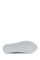 Men's White Lace-up Leather Sneaker | Derimod Men's White Lace-up Leather Sneaker | Derimod