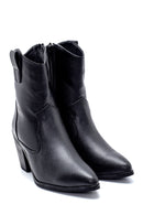 Women's Heeled Cowboy Boots | Derimod Women's Heeled Cowboy Boots | Derimod