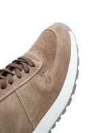 Men's Mink Suede Leather Sneaker | Derimod Men's Mink Suede Leather Sneaker | Derimod