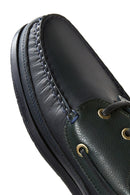 Men's Black Leather Casual Shoes | Derimod Men's Black Leather Casual Shoes | Derimod