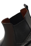 Men's Black Leather Chelsea Boot | Derimod Men's Black Leather Chelsea Boot | Derimod