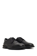 Men's Black Lace-up Leather Casual Shoes | Derimod Men's Black Lace-up Leather Casual Shoes | Derimod