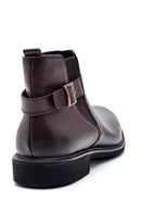 Men's Leather Buckle Boots | Derimod Men's Leather Buckle Boots | Derimod