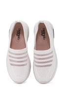 Derimod Zero Women's White Fabric Casual Sneakers | Derimod Derimod Zero Women's White Fabric Casual Sneakers | Derimod
