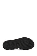 Women's Black Ankle Strap Leather Sandals | Derimod Women's Black Ankle Strap Leather Sandals | Derimod