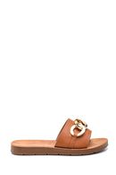 Women's Chain Detailed Slippers | Derimod Women's Chain Detailed Slippers | Derimod