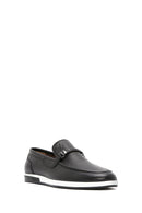 Men's Black Leather Casual Loafer | Derimod Men's Black Leather Casual Loafer | Derimod