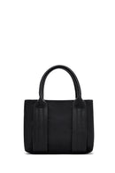 Women's Black Long Strap Accessory Fabric Handbag | Derimod Women's Black Long Strap Accessory Fabric Handbag | Derimod