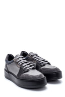 Erkek Deri Süet Detaylı Sneaker | Derimod Erkek Deri Süet Detaylı Sneaker | Derimod